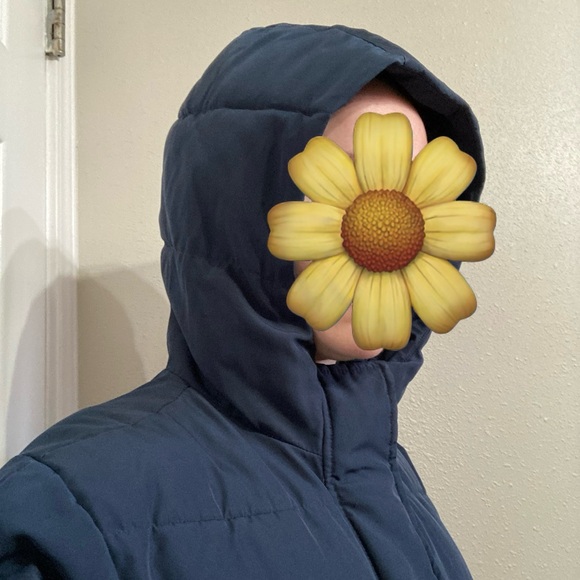 Everlane Navy ReNew Long Puffer Coat - Picture 4 of 4